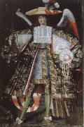 MASTER THOMAS de Coloswar angel holding a firearm Germany oil painting artist